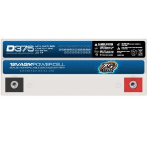 XS Power D375 - 600w Deep Cycle 12v 800a Battery - Image 3